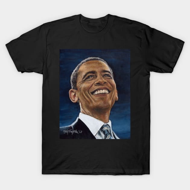 President Barack Obama T-Shirt by Neil Feigeles